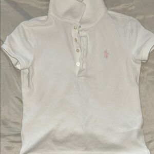 White Polo Kids Shirt